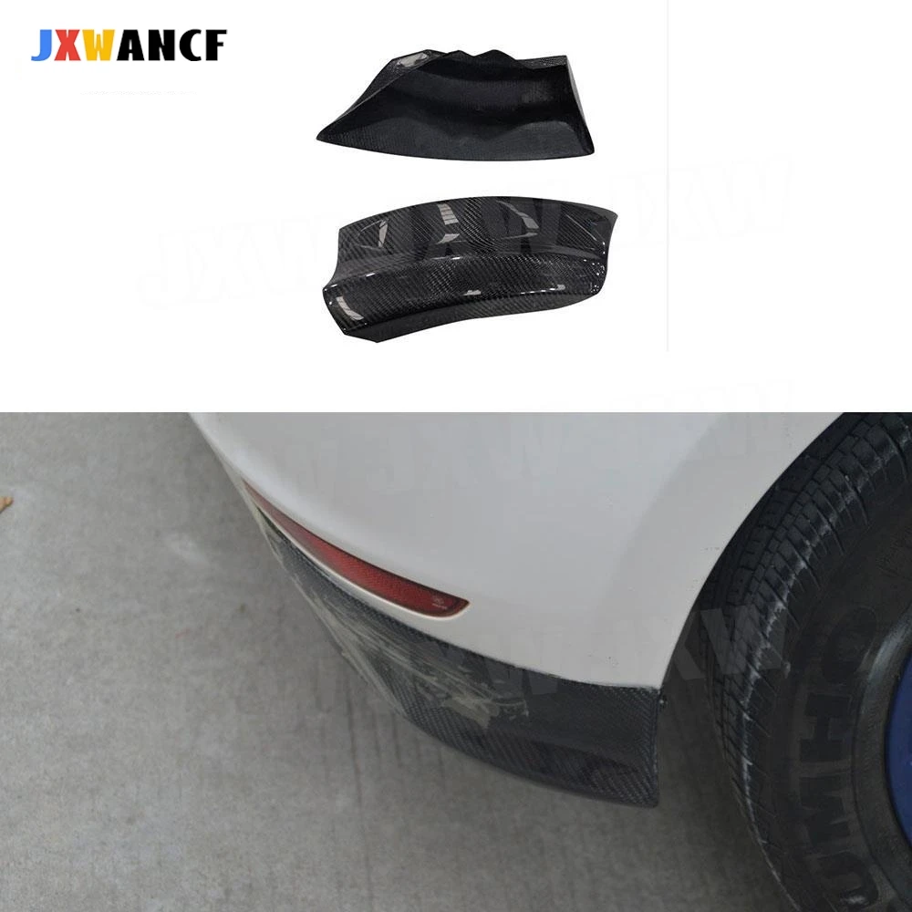 

JXWANCF для Volkswagen VW Golf 6 VI MK6 GTI 2010-2013 задний бампер, разделители губ, спойлер, боковой бампер из углеродного волокна, фартуки