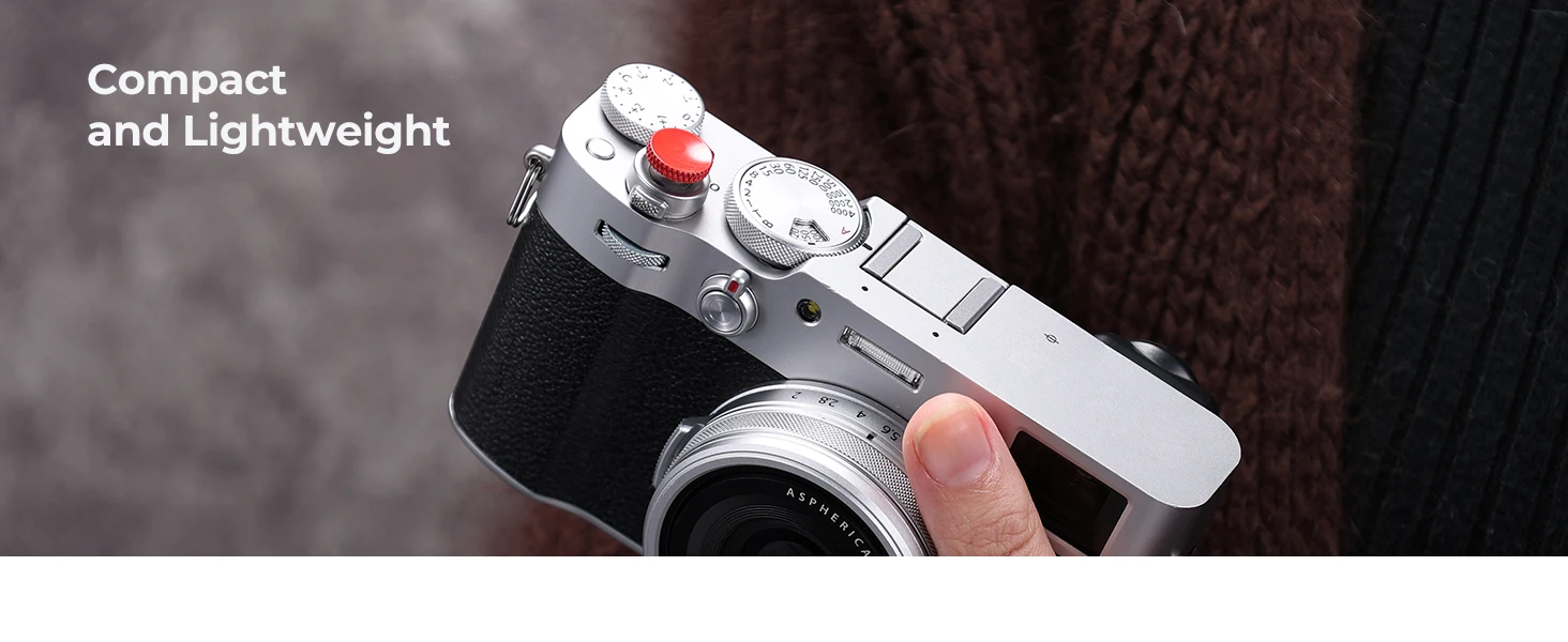 K&F CONCEPT Kamera Auslöser 3 Stück Rot Schnellverschluss-Taste für Fuji Sony Leica Nikon Kamera-Zubehör aus Massivkupfer – Detail 8