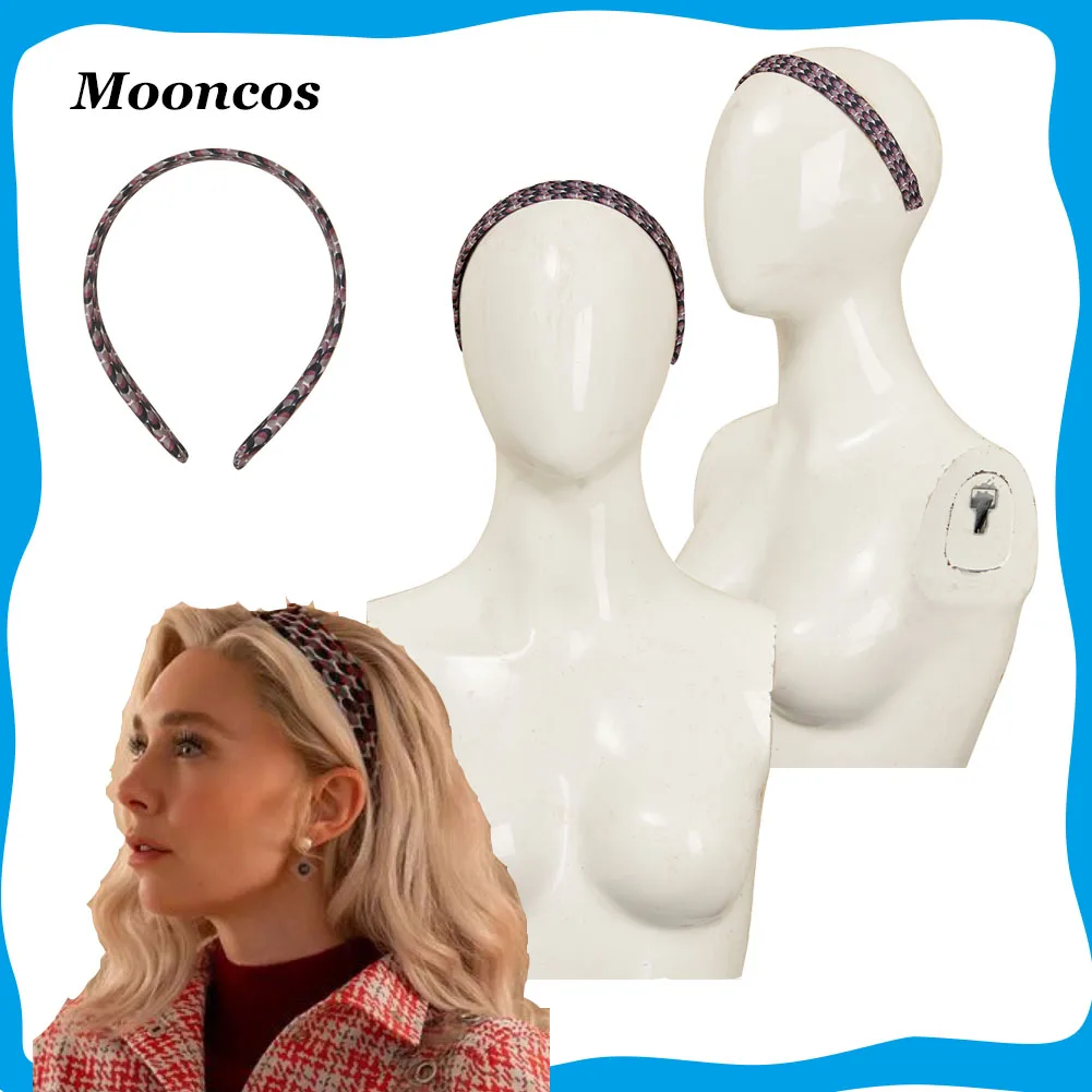 

Movie Fantastic Cos Four Invisible Woman Cosplay Headband Susan Storm Costume Accessories Headwear Halloween Carnival Party Cos
