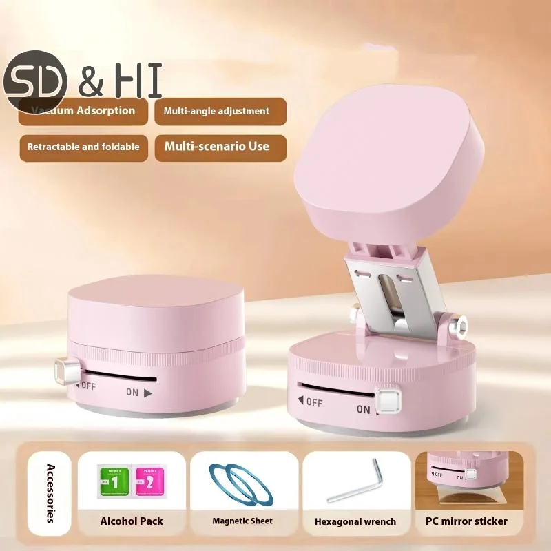 

Ultra Magnetic Phone Holder Foldable Car Phone Mount Dashboard Phone Bracket 360 Degree Rotation Vacuum Suction Cup Stand