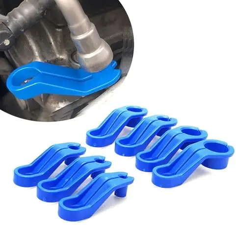 

Набор инструментов Fluher из 7 предметов для разъединения трубок автомобильных масляных радиаторов – универсальный демонтажник топливных магистралей – синий