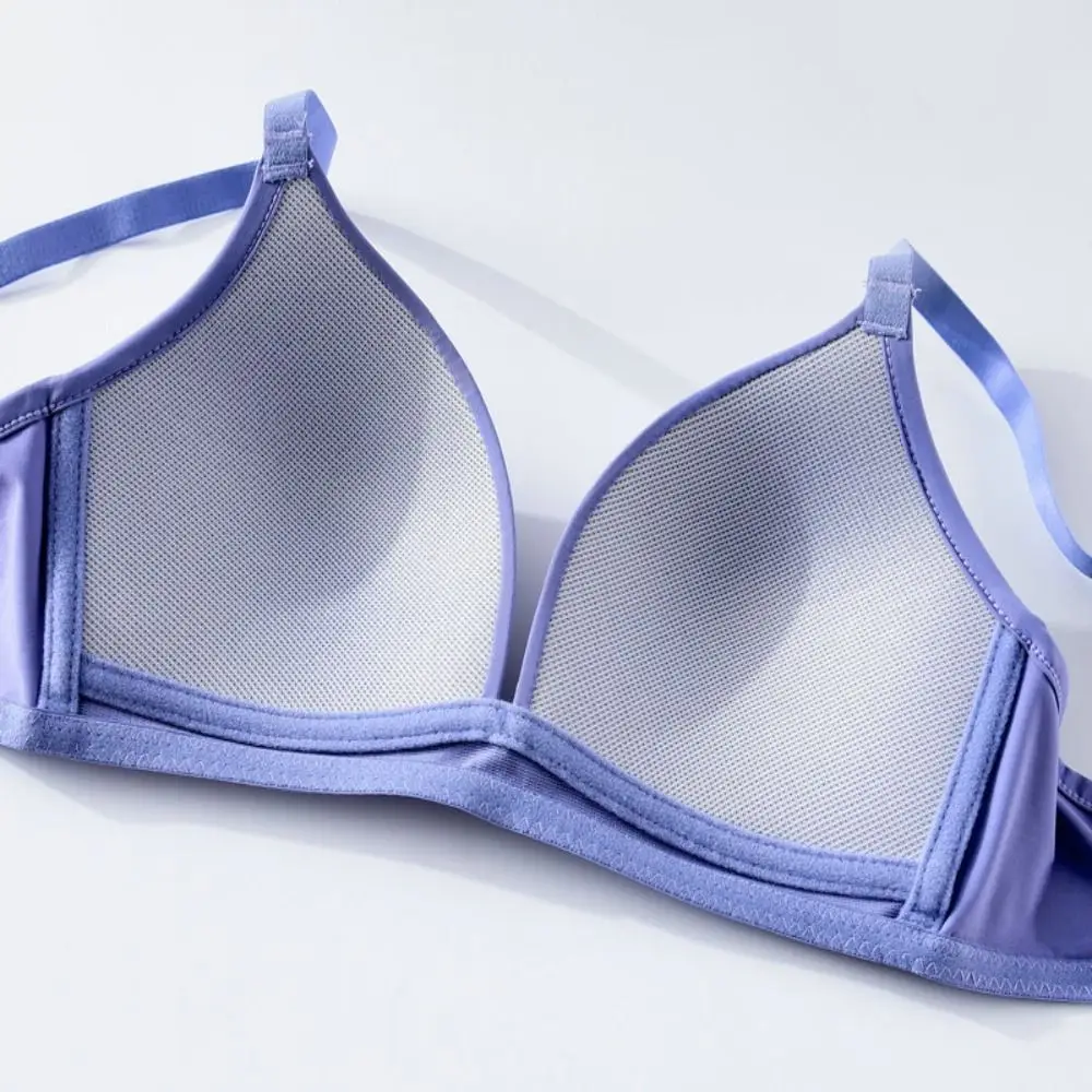 Women Bra Seamless Push Up Tops Sexy Underwear Wireless AB Cup Bras Comfort Lingerie Solid Color Fashion Female Gather Bralette