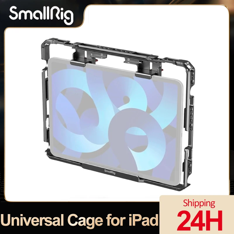 SmallRig Universal Tablet Cage for iPad for iPad Mini for iPad Pro with Sun Hood 1/4