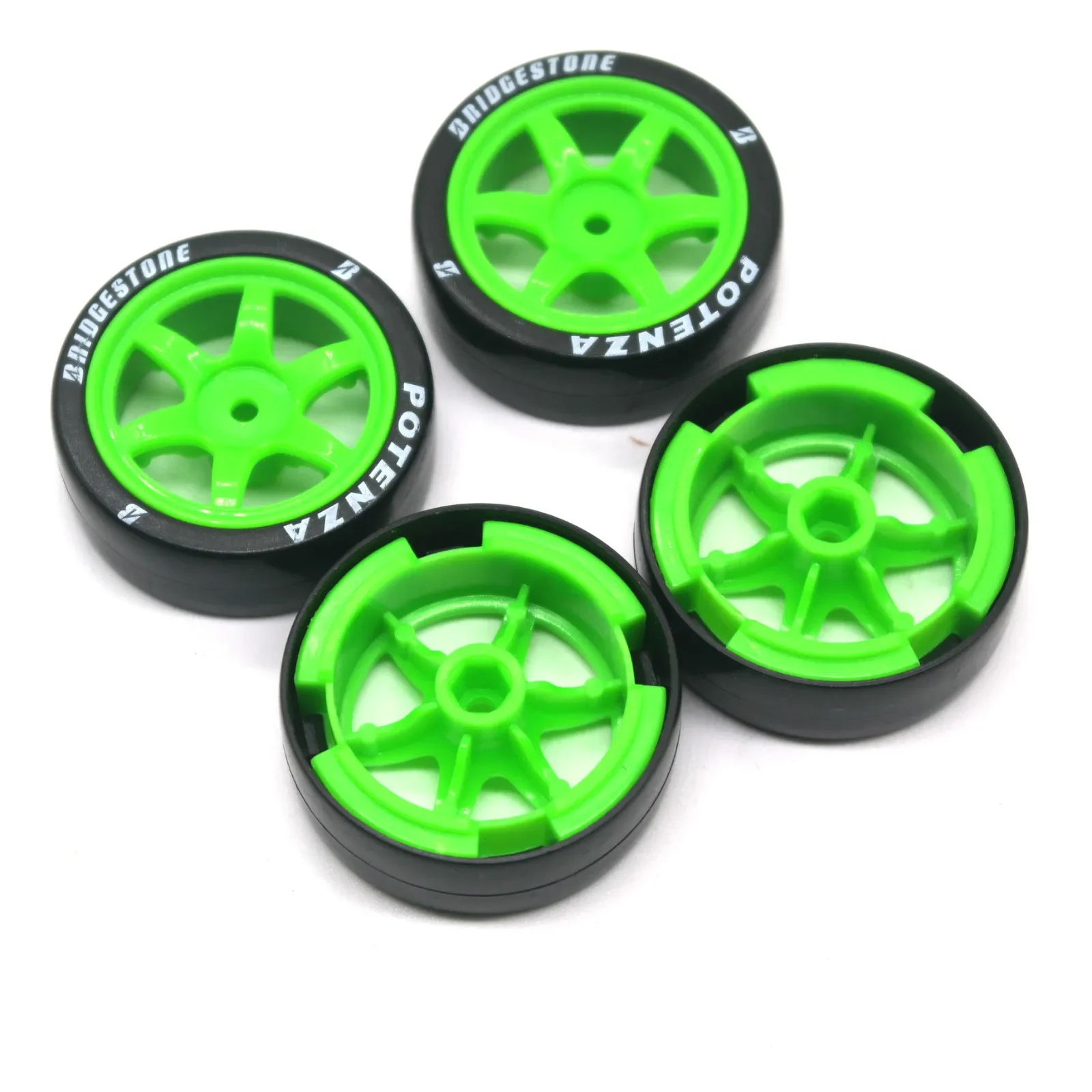 4PCS Sports Car High Speed Remote Control Wheel Hub Drift Racing Accessories