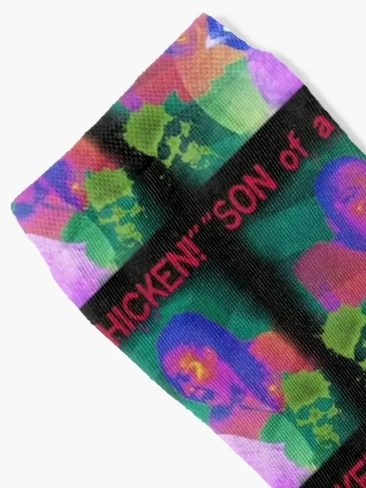 Son of A............. CHICKEN! Socks moving stockings Running Socks Man Women's