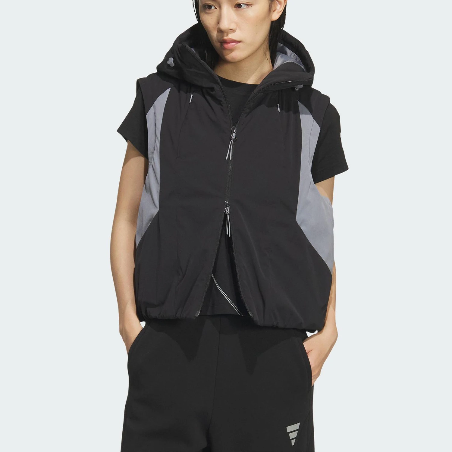 Adidas genuine FUTURE STYLE women's detachable warm cotton jacket KS0072