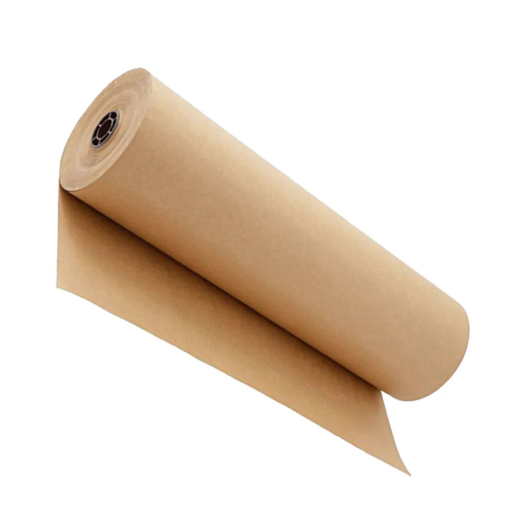 

Kraft Paper Roll 50M Long Brown Paper for Packing Wrap Gift Boxes Flowers Tea DIY Crafts Decoration Cover Shipping Safe Secure