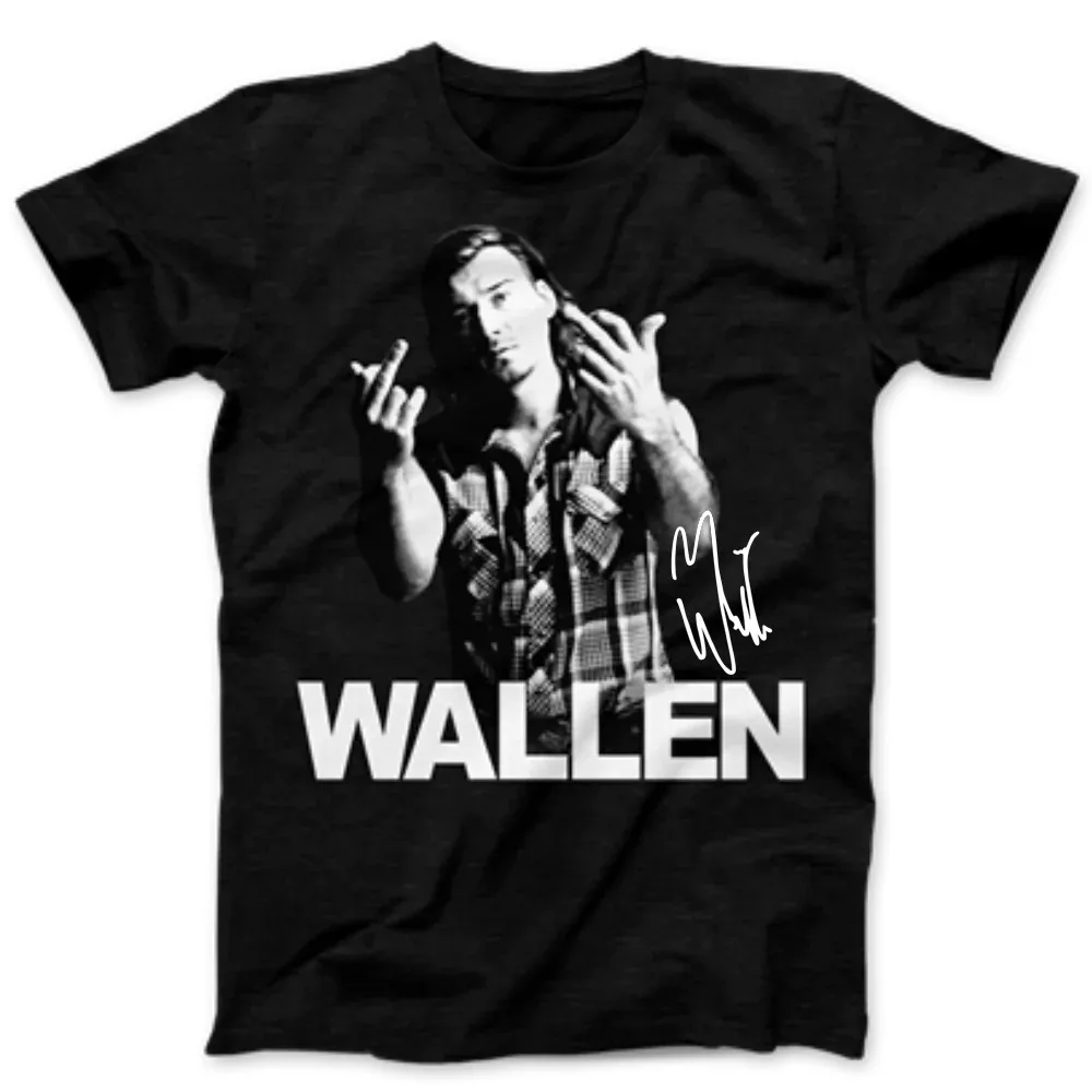 

Vtg Double Bird Morgan Wallen For Fans Cotton Black S-4XL Unisex Shirt C041