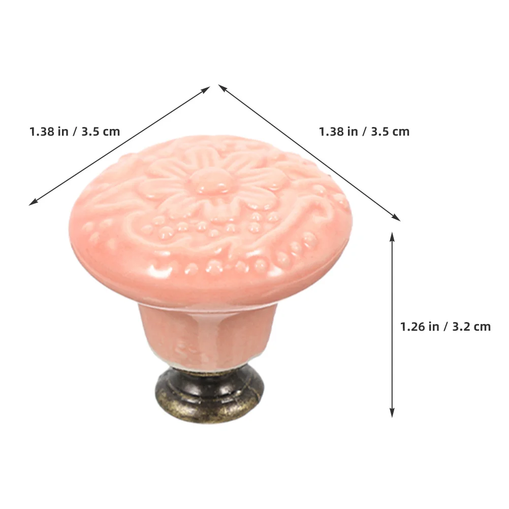 

10Pcs Cabinet Knob Ceramic Drawer Handles Modern Replacement Pulls for Kitchen Cupboard Furniture Drawer Accessories