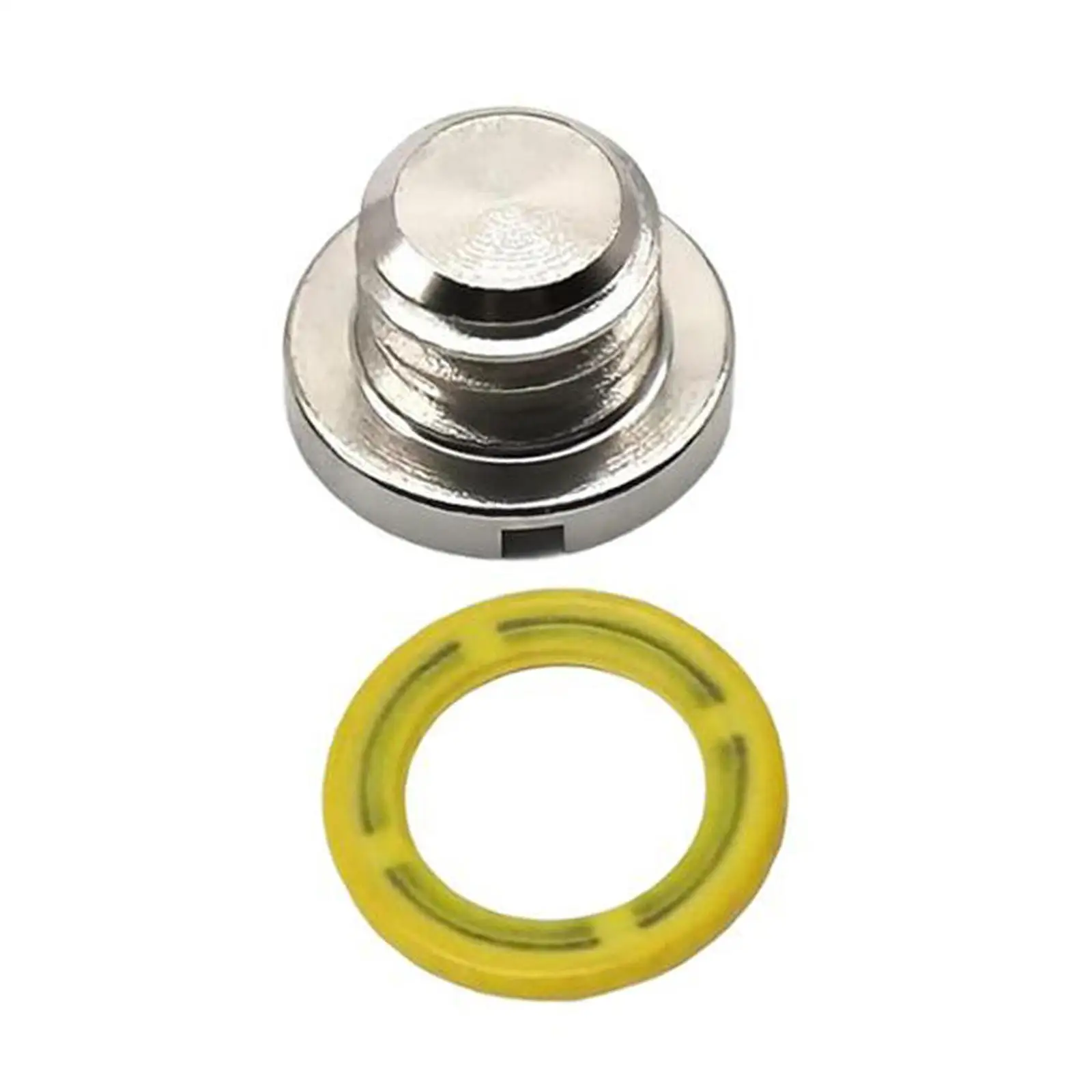 

Metal Marine Drain Plug Kit Complete Oil Drain Screw and Gasket Set for Boat Engine Gearbox Sealing Solution
