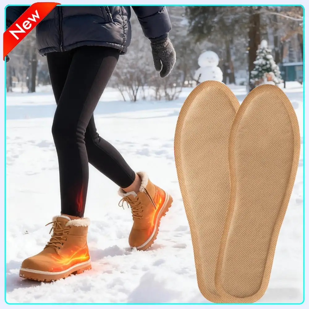 

10 пар стельок-грелок для ног с постоянным нагревом, без запаха, для охоты и активного отдыха