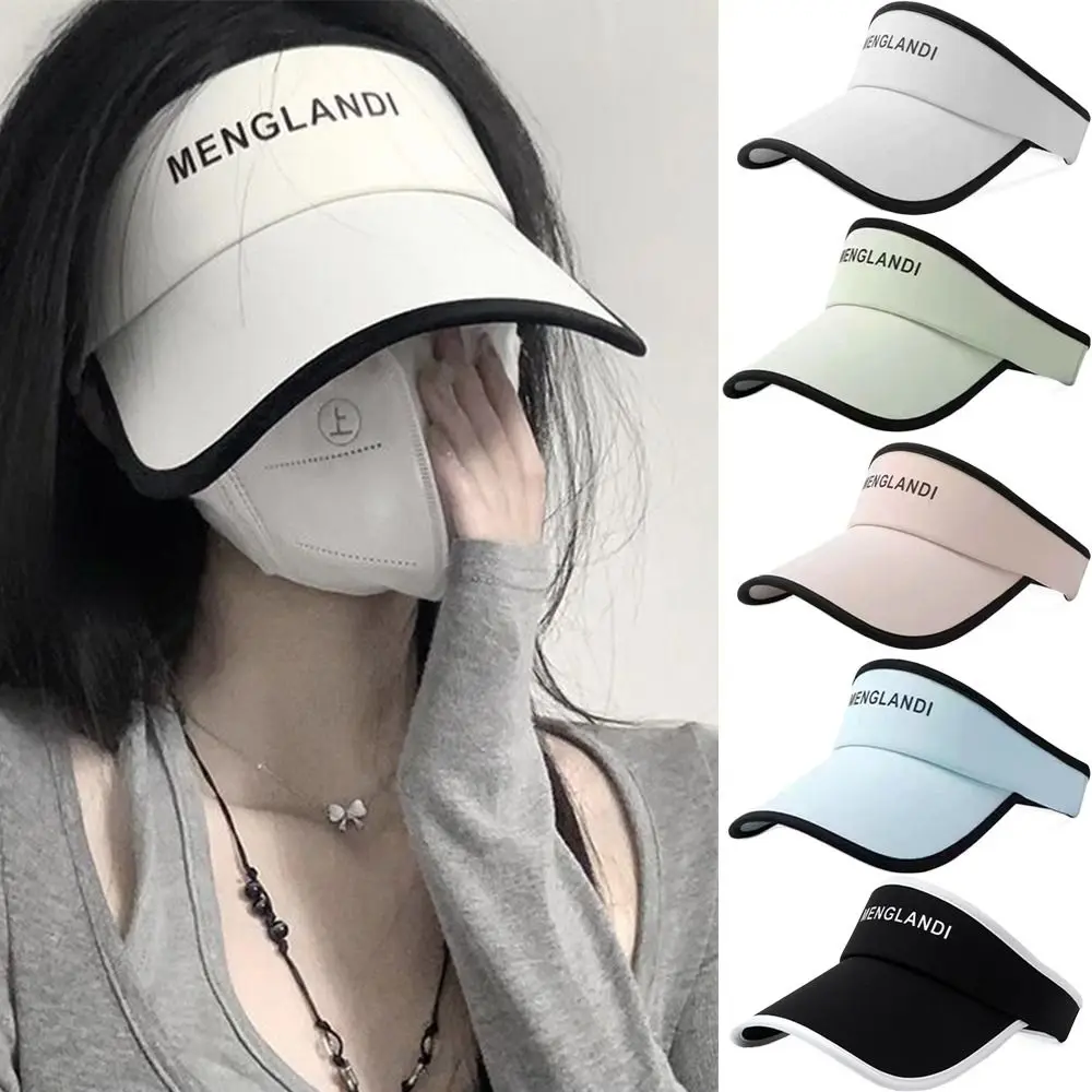 Summer Sun Hat UV Protection Running Bicycle Empty Top Hat Breathable Sun Protection Visor Caps Sports Tennis Golf