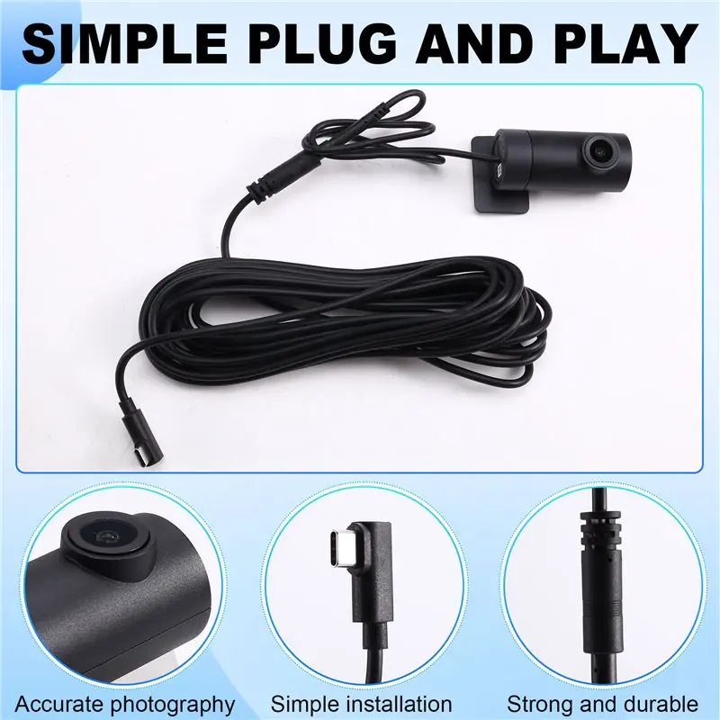 New-For 70Mai Rear Dash Dashboard Camera Rc22 Designed For 70Mai Interior Cam A800SE