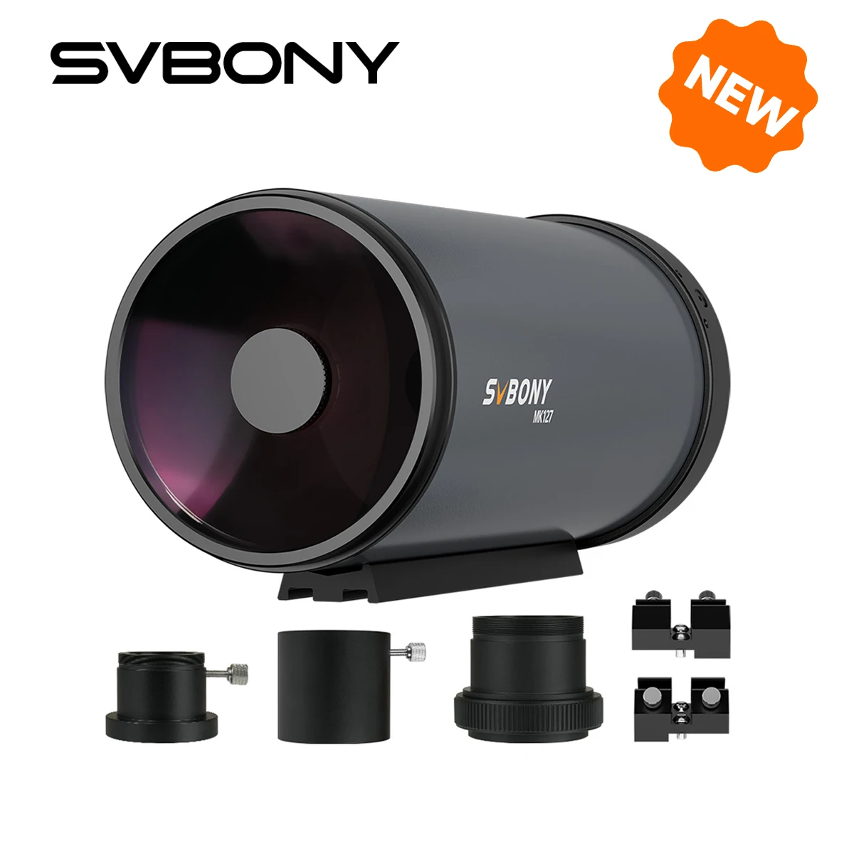 Svbony MK127 Mak-Cassegrain Astronomical Telescope OTA for Lunar Planetary Observations Photography Small Nebula Star Clusters