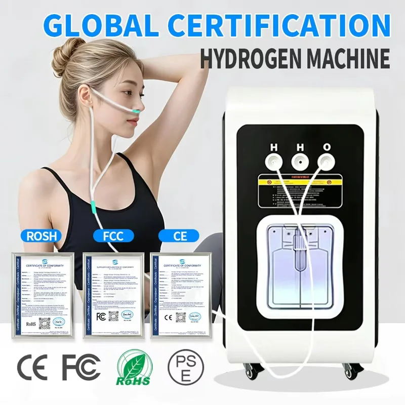 99.99% Purity Hydrogen inhaler Generator SPE PEM Hydrogen Inhalation Machine Health Care Hydrogen Generator Machine H2 Breating