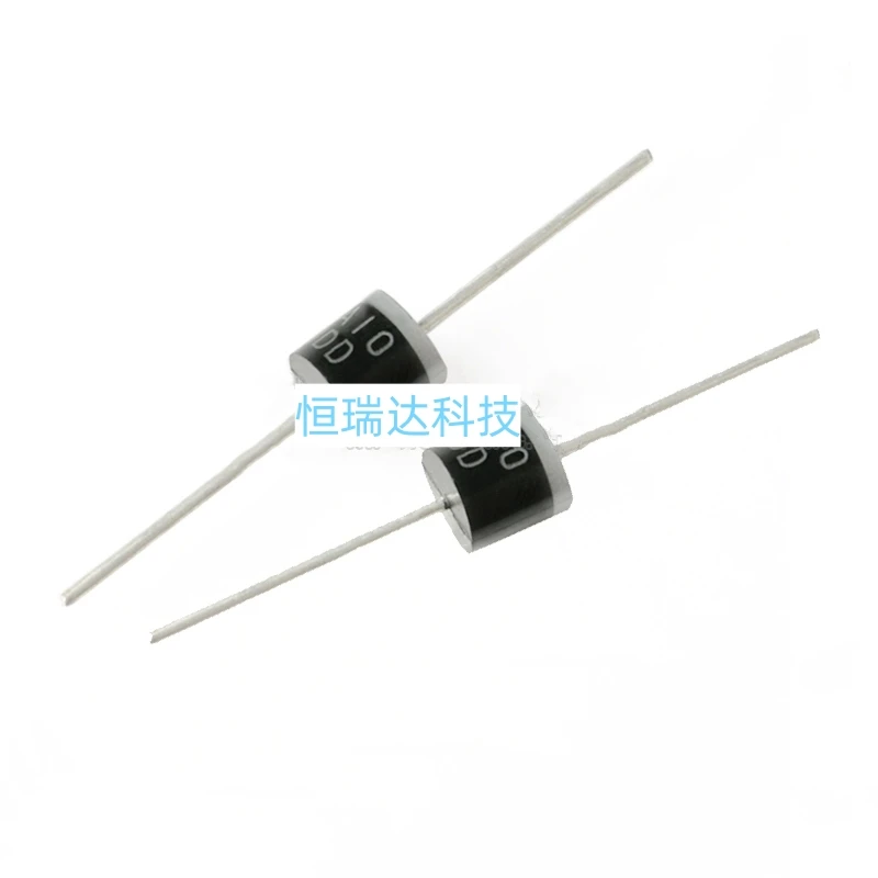 Free Shipping 200pcs/lots 10.0 AMP 10A10 SILICON RECTIFIERS Rectifier Diode 10A 1000V R-6 10.0