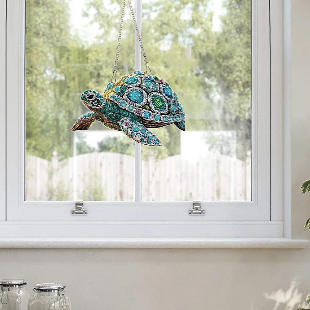 

Набор для создания 2D-картины из страз «Морские черепахи» для декора стен и дома