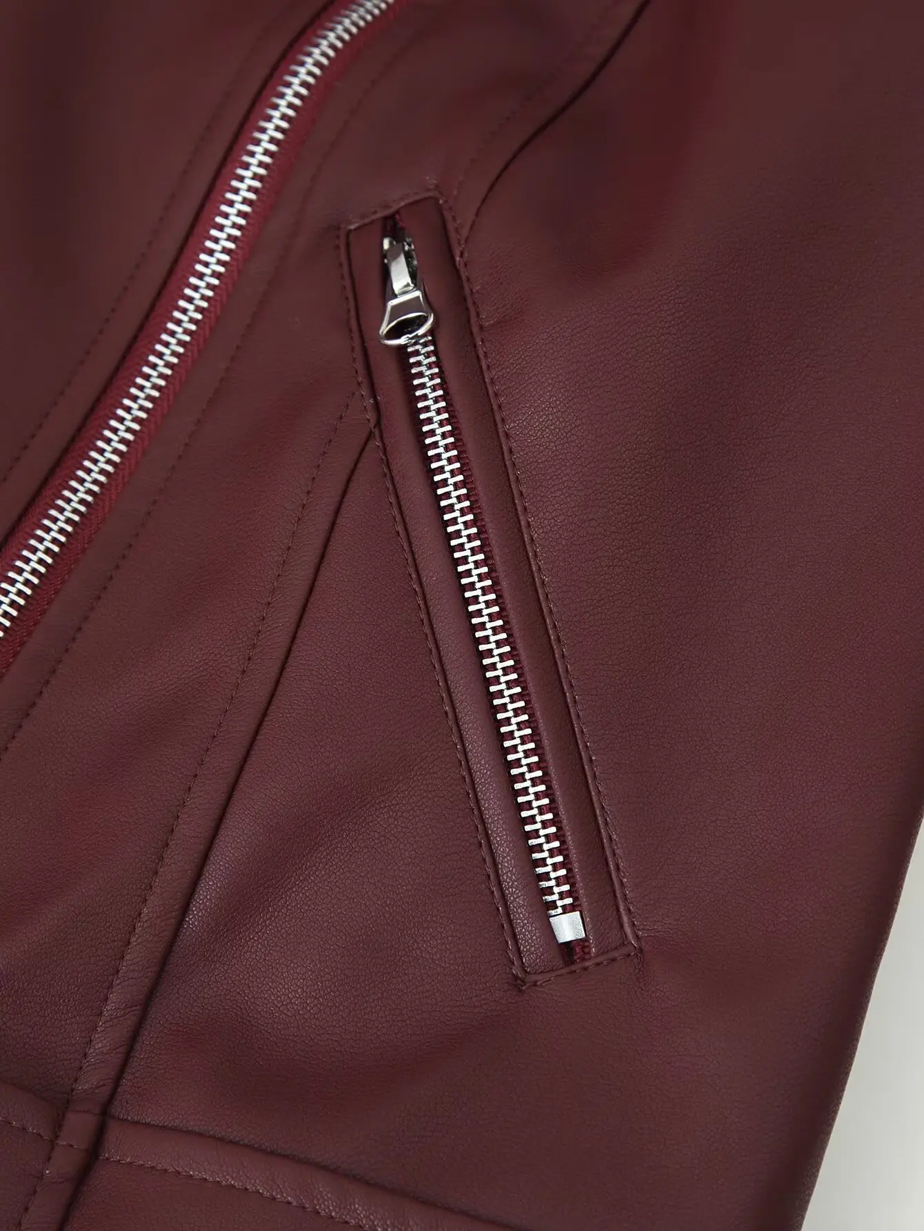 DiYiG امرأة 2025 الخريف موضة جديدة فو الجلود دراجة نارية سترة الرجعية طويلة الأكمام جوكر سستة معطف ملابس خارجية Mujer