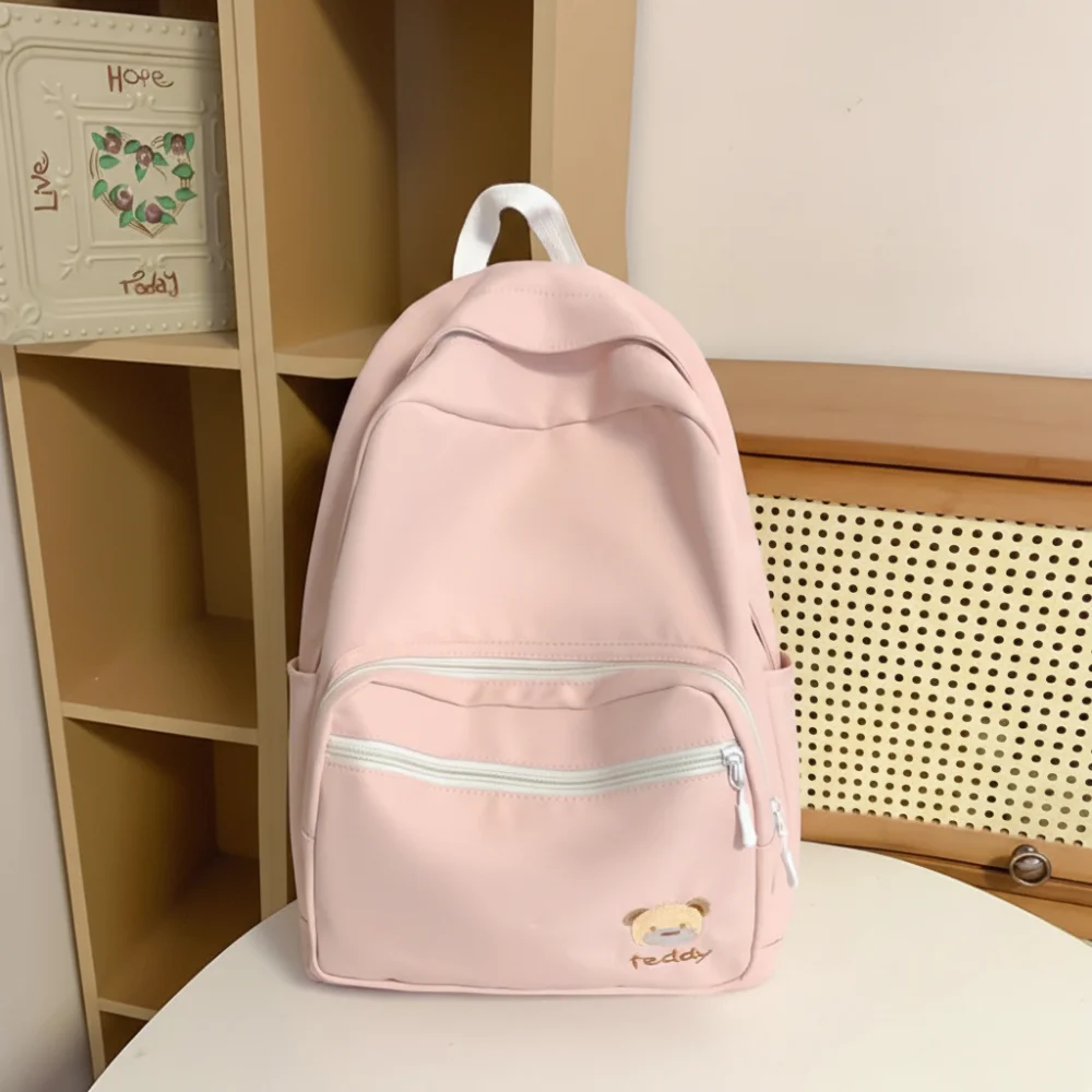 

Модные вместительные студенческие рюкзаки, водонепроницаемые, для милых девушек, облегченные, снижающие нагрузку, школьные ранцы для активного отдыха