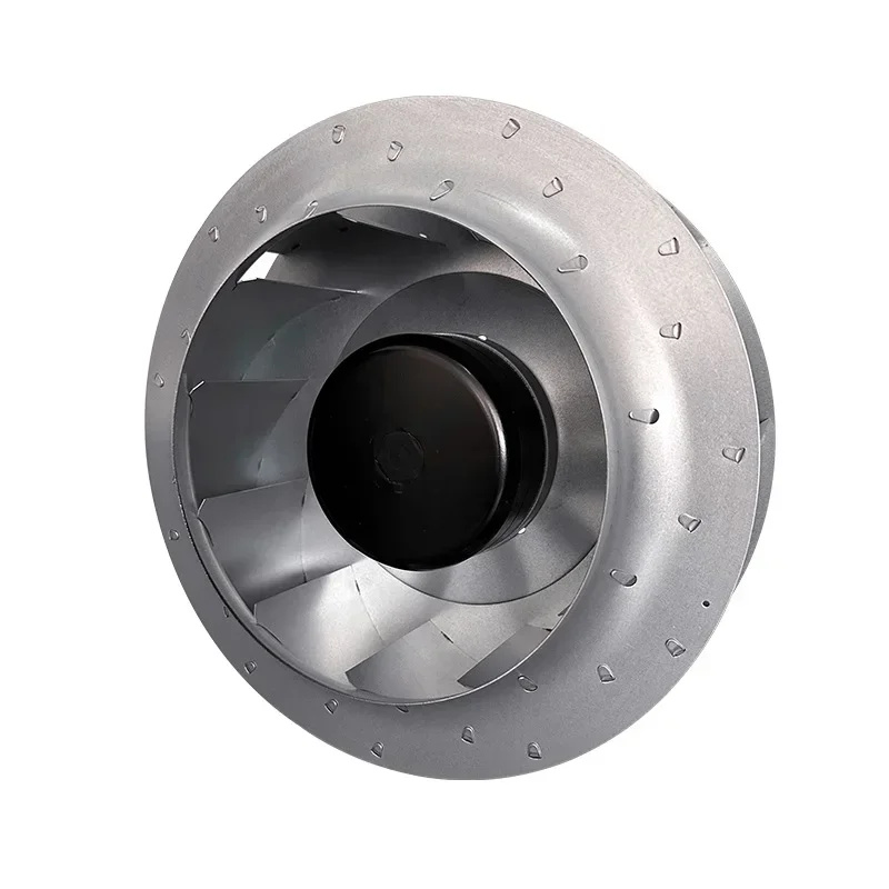 Industrial Exhaust Equipment Backward Tilt Centrifugal Blower External Rotor Air Conditioning Fan DC Brushless Motor view 3