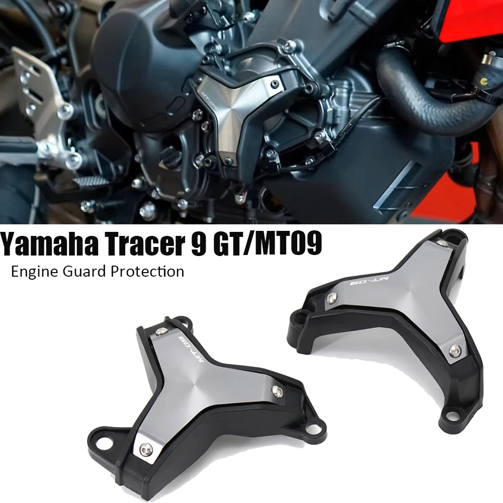 

2021 NEW Motorcycle Parts For Yamaha Tracer 9 GT MT-09 MT09 Tracer Side Sliders Engine Guard Protection Crash Pads