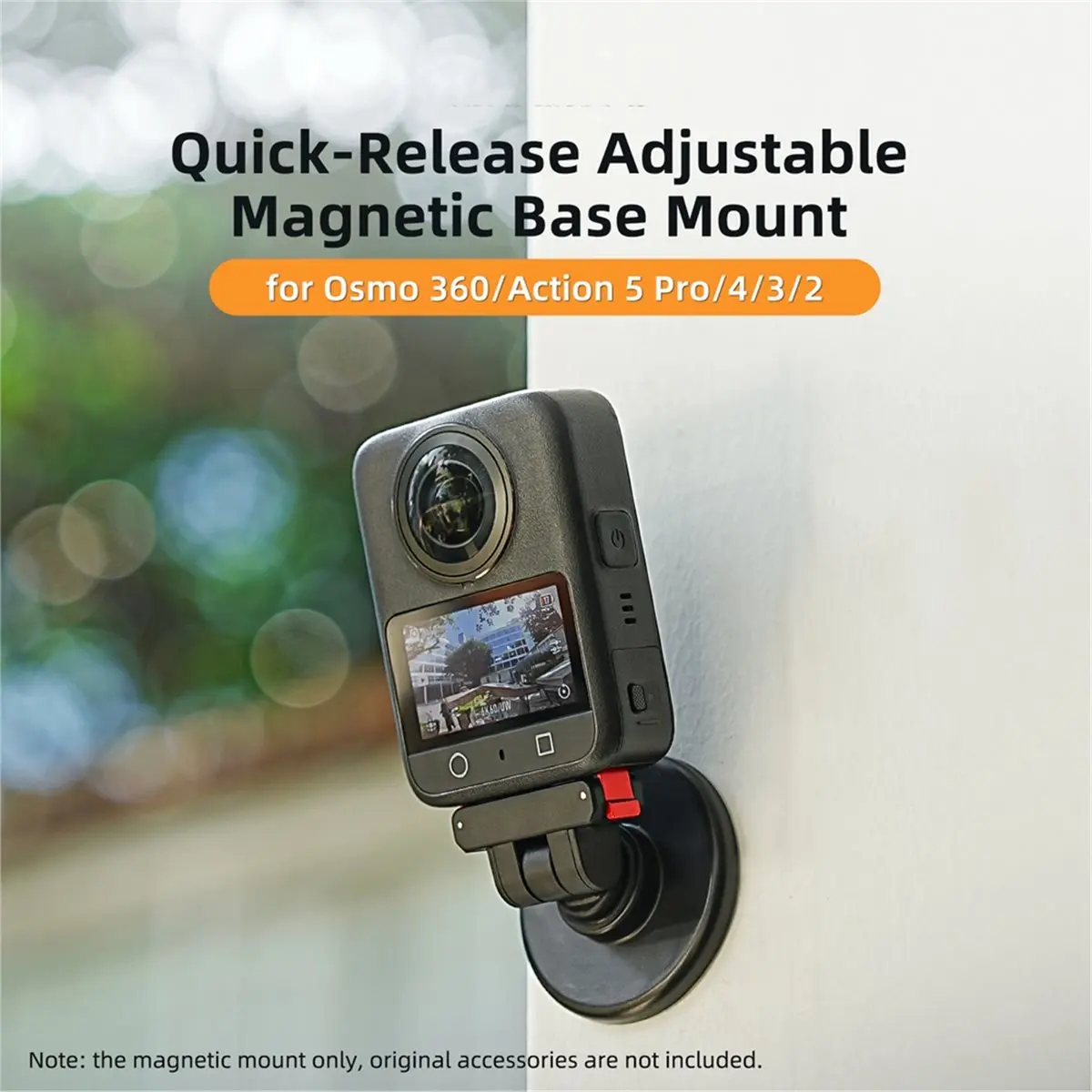 ~CLEARANCE A Adjustable Magnetic Adapter for 360 Adjustable Base Mount for Action 5 Pro/4/3/2 Accessories