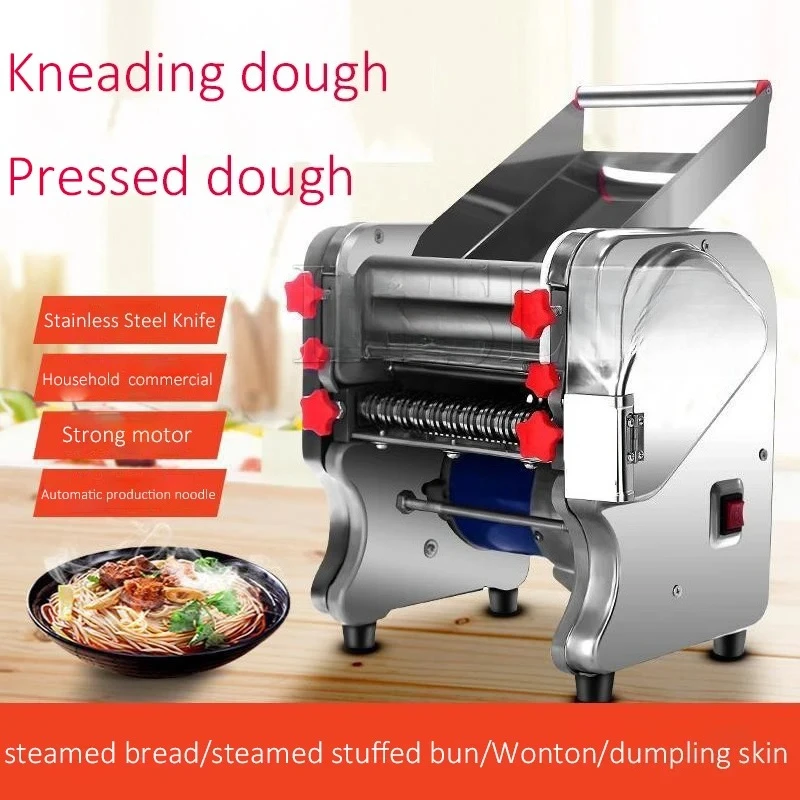 Stainless Steel Dumpling Wrapper Machine, Automatic Electric Pasta Maker Noodle Machine