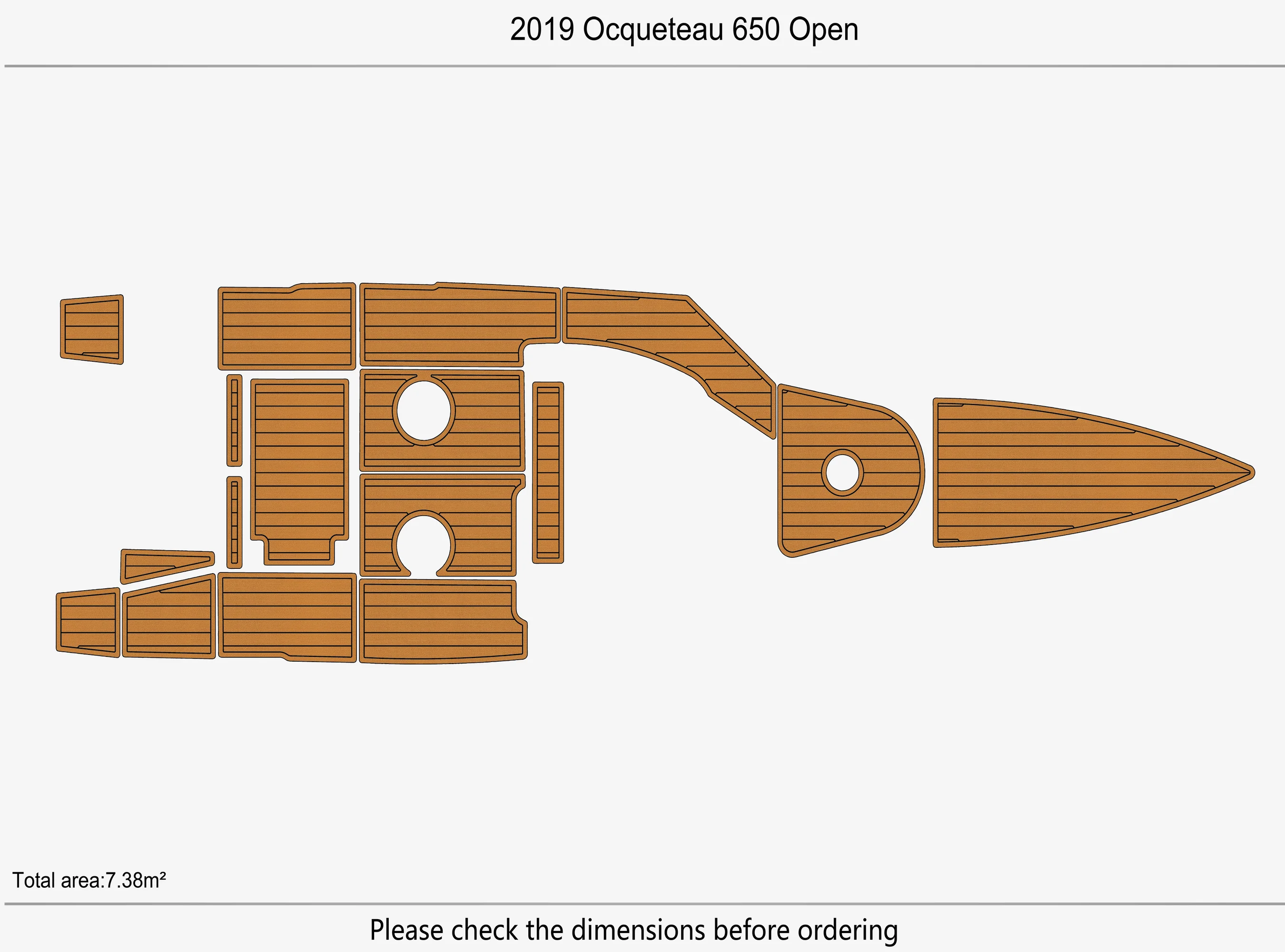 2019 Ocqueteau 650 Open 1/4