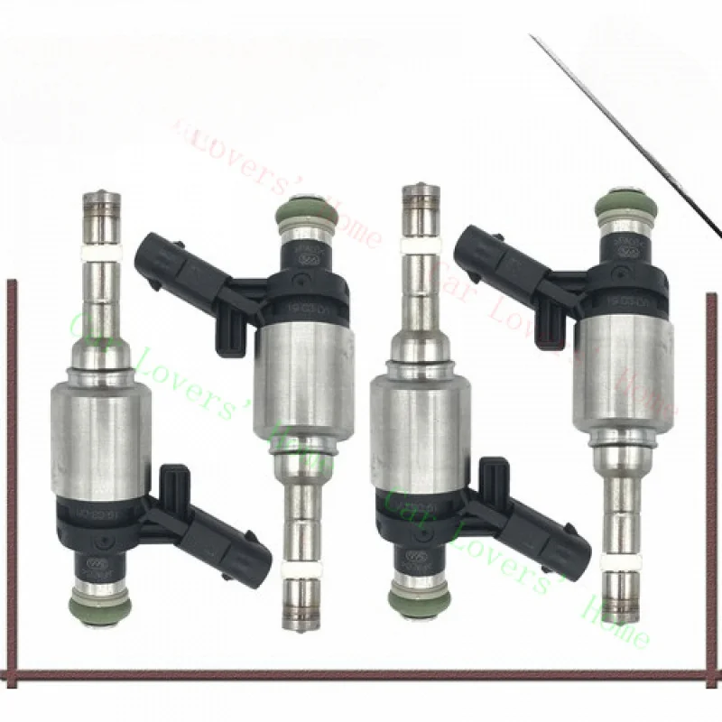 

A+ 06H906036G 4Pcs Fuel Injectors For Audi A3 A4 A5 Q5 VW CC GTI Tiguan 2.0L Turbo