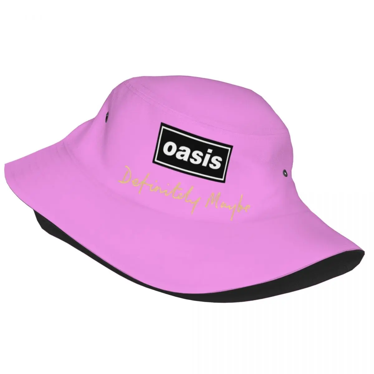 Vocation Getaway Headwear British Music Definitely Maybe Merchandise Bucket Hats Unisex Sun Hat O-Oasis Boonie Hat Fishing Caps