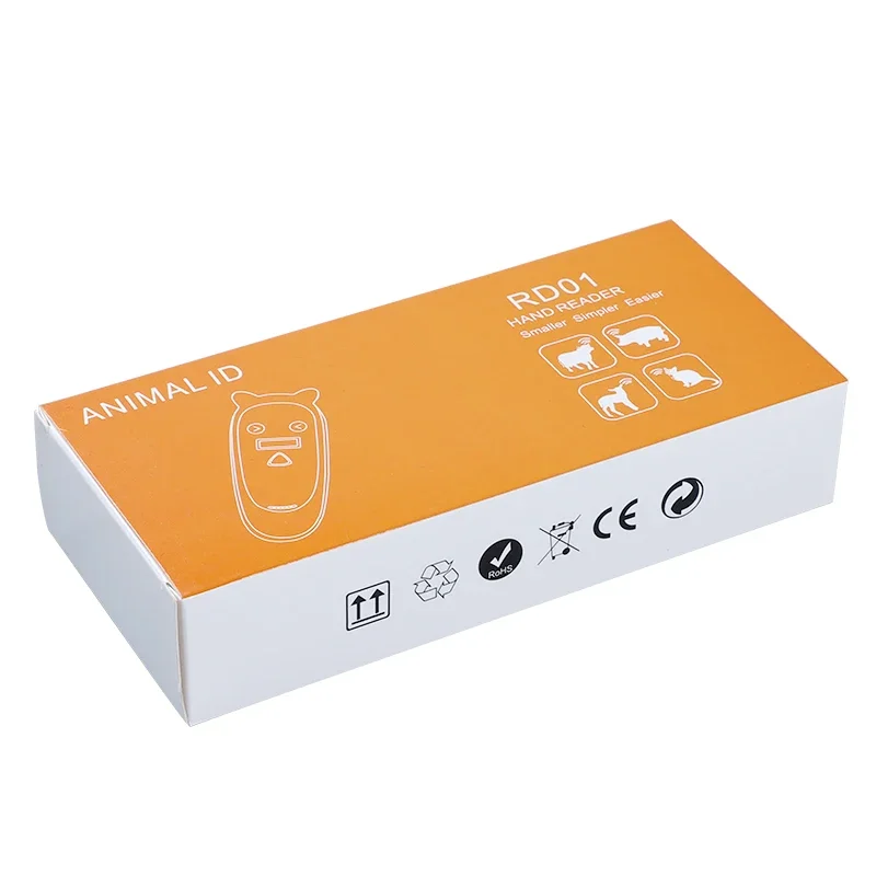 Reader Card ID Reader 134kHz/125kHz Rechargeable Animal Reader ID Scanner Microchip Scanner USB 2.0 Pet Tag Scanner read only