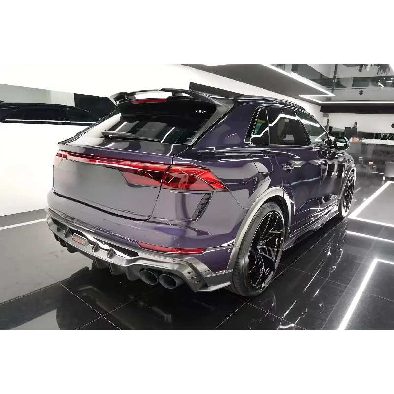 Hot selling Suitable for Modified at Style Dry Carbon Body Front and Rear Lip Spoiler Wheel Arch Side Skirt Canards Kit