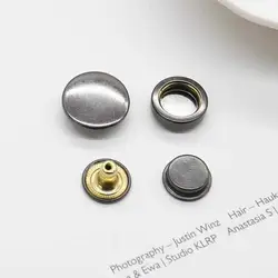 20sets 501/503 brass Snaps fasteners Sewing snaps tools Coat metal snaps Jacket buttons Wallet buckle Metal Rivets
