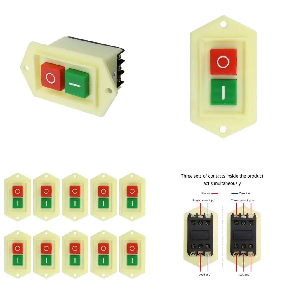 

R9UF ON-Offs Two Position Press Push Button Switches LC3-10 Starts Stop Button 10A 380V