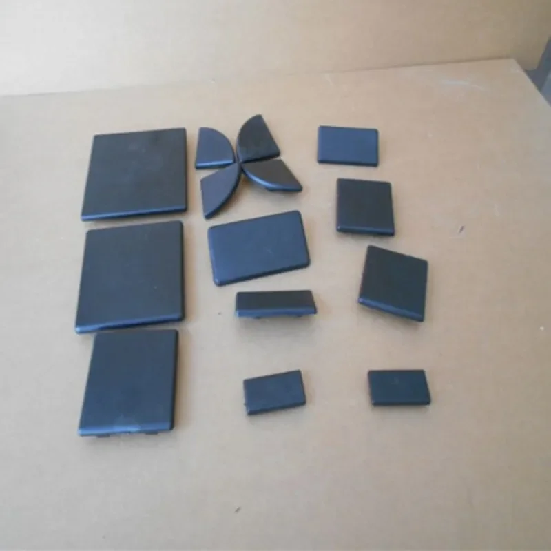 2pcs-50PCS Black Nylon Aluminum Profile End Cap Cover Plate for 2020/2040/3030/4040/4080/4545/6060/8080 EU Aluminum Extrusion