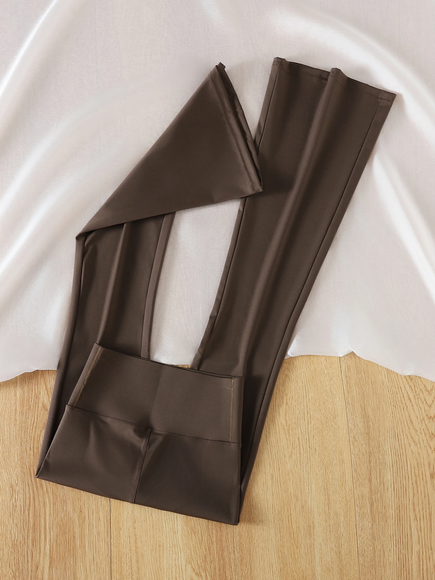 High Waist arkskin Yoga Pants Women's Slimming Leggings Bell Bot Casual Long Pants Nylon Spandex Blend Butt Lifting