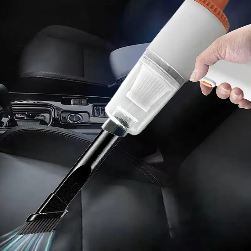 Car Cordless Vacuum 120W Cordless Auto Mini Vacuum 1200mAh Battery Cleaning Tool For Car Home And Desktop