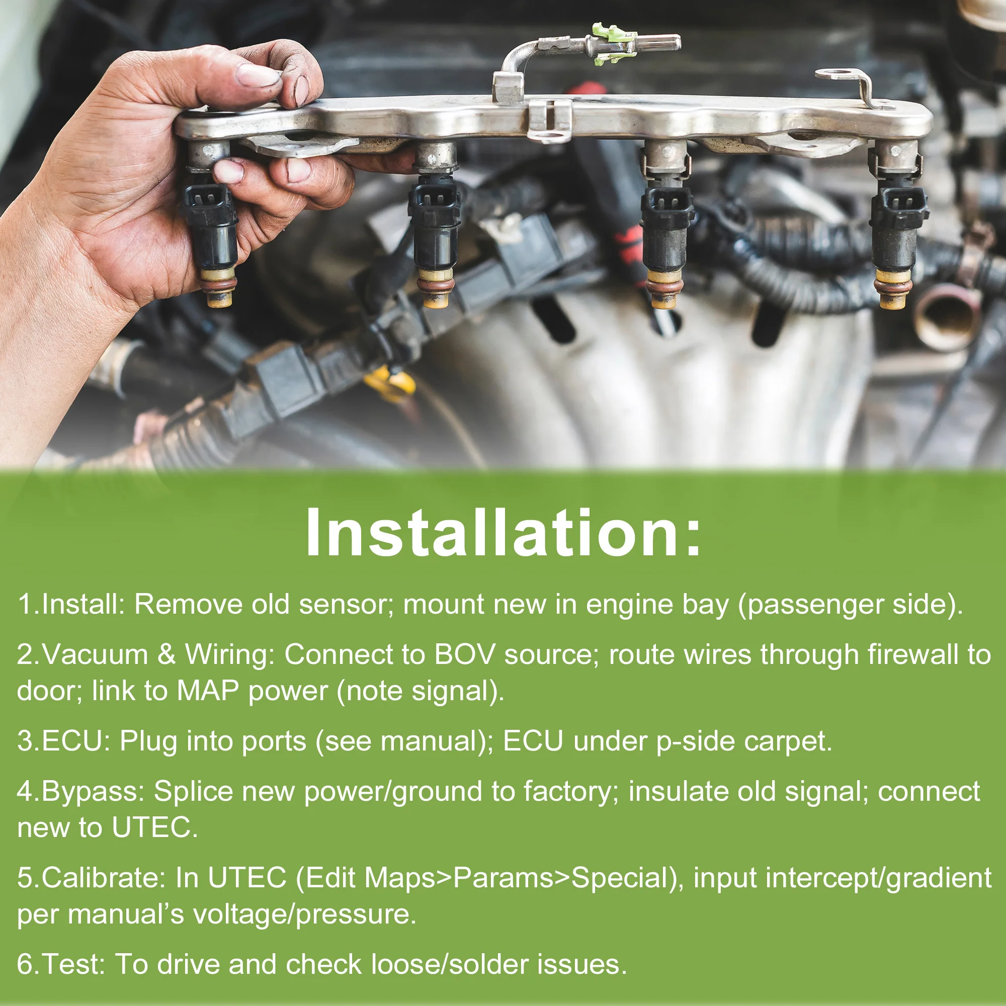 UXCELL No.13617787142 Manifold Absolute Pressure MAP Sensor for BMW 3 (E46) 320d 2.0