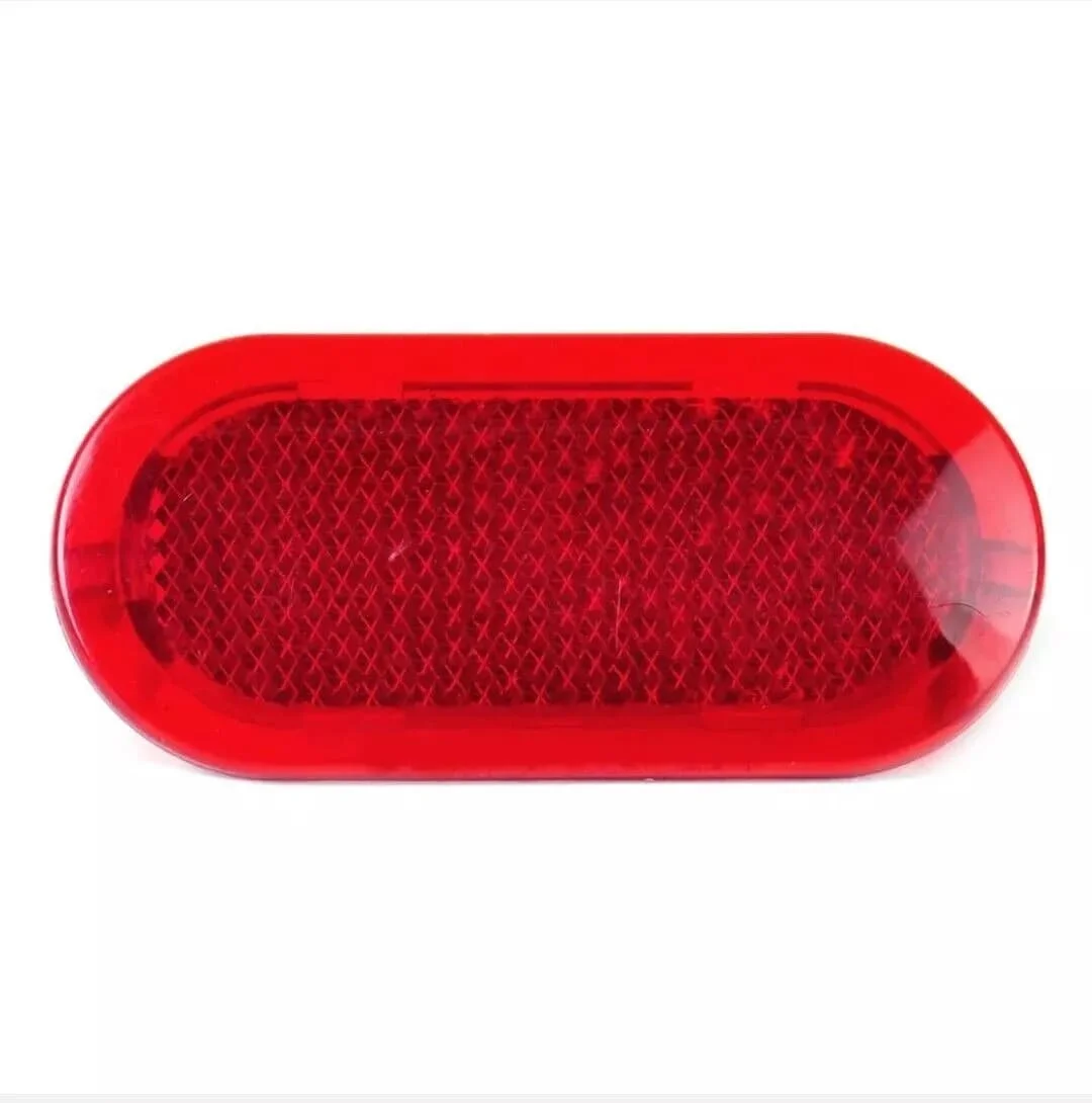 2PCS 6Q0947419 For VW Beetle Caddy Polo Door Car Red Panel Warning Light Reflector Car Light Plastic Iight Interior Accessories