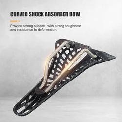 Super Light Road Bike Seat Cycling Saddle Cushion Shock Absorbing for Exercise Road Bikes