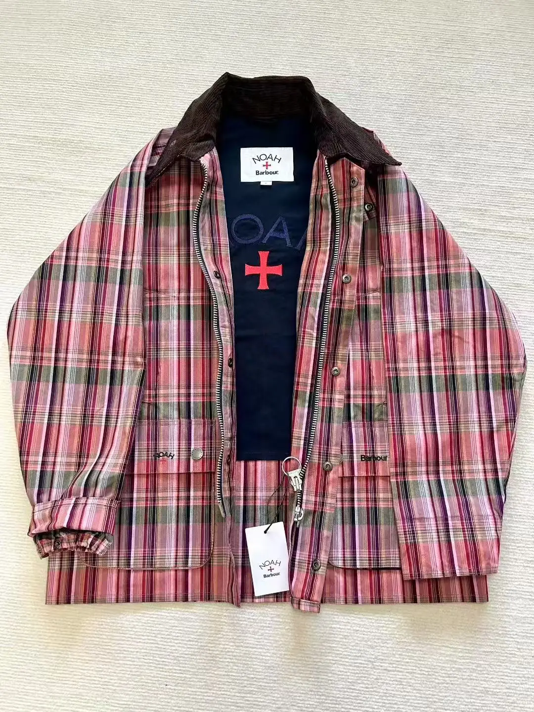

Noah Collaboration Striped Jacket