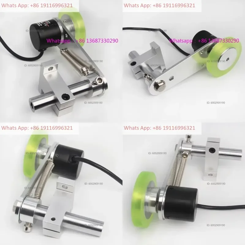 Wheel type encoder fixed frame, meter wheel, anti-skid fixed length sensor, synchronous wheel, silicone wheel