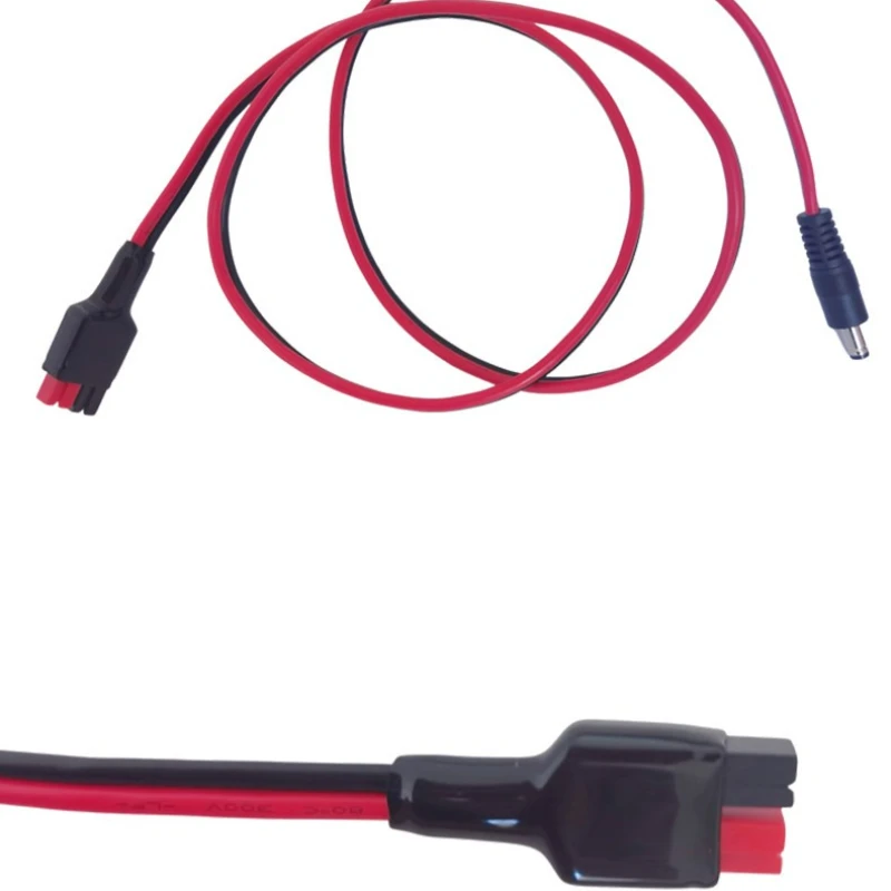

12AWG 45A Anderson to DC5521 Male Cable – DC5.5mm Male to Anderson Connector for Energy Storage Batteries