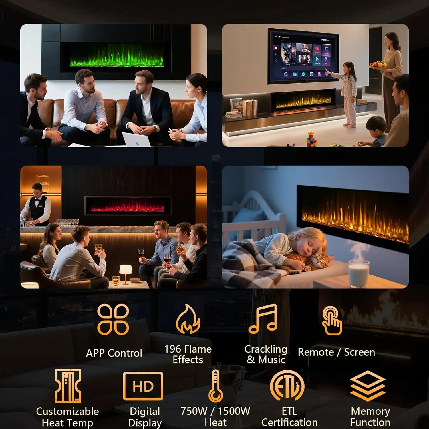 Electric Fireplace … - image