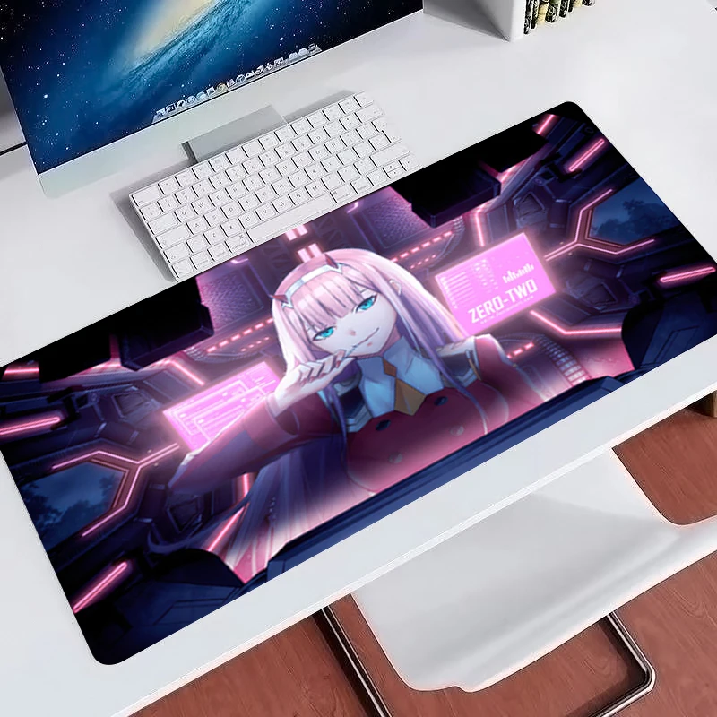 Mouse Pad Lock Edge Gaming Mouse Pad Anime woman Extended Desk Mat Pc Accessories Large Gamer Mouse Pad kawaii Computer Mousepad