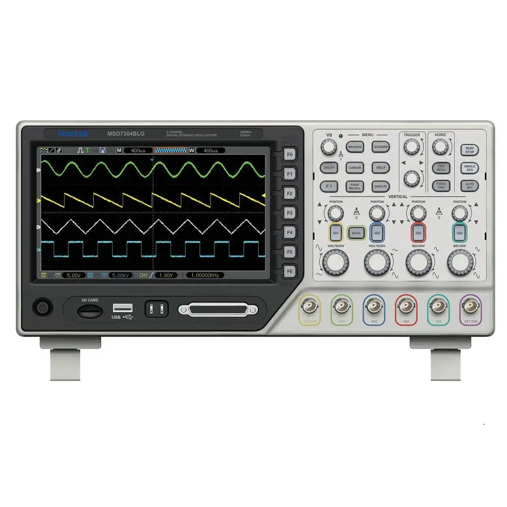 Hantek MSO7084BLG 80MHz 4 Channel Digital  Oscilloscope 2GSa/s Sample Rate PC LDC Display Electric Osciloscopioe