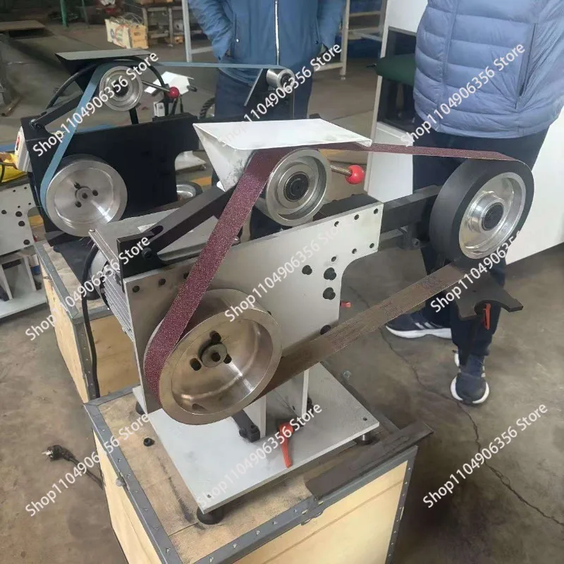 Industrial 2-inch x 72 inch horizontal/vertical sand belt grinder is the best tool for making sand belt grinders