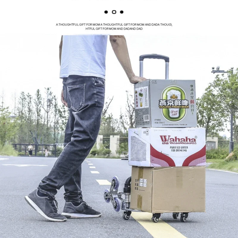 Climbing stairs, hand pulled carts, transporting goods, small trailers, folding handcarts, small carts, travel carts, pull carts