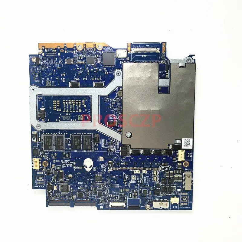 CN-0X25NN 0X25NN X25NN Mainboard For DELL M17 R2 Laptop Motherboard W/ SRFD1 I9-9880H N18E-G2-A1 EDQ51 LA-H351P 100% Full Tested