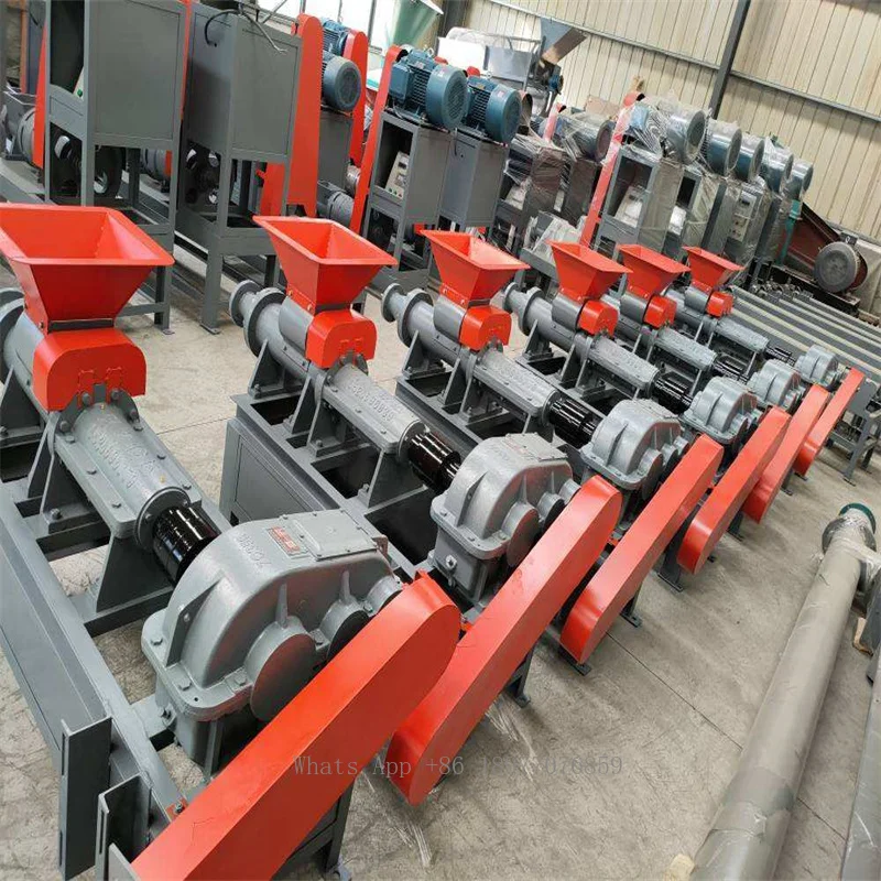 New Biomass Briquette Wood Machinery Rice Husk Briquette Making Machine